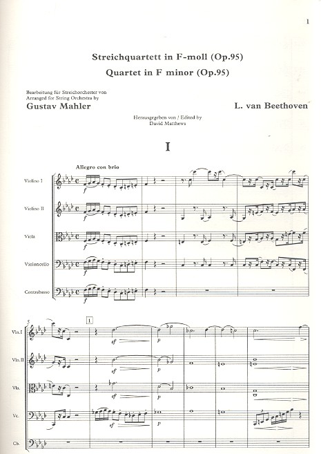 Streichquartett f-Moll op.95