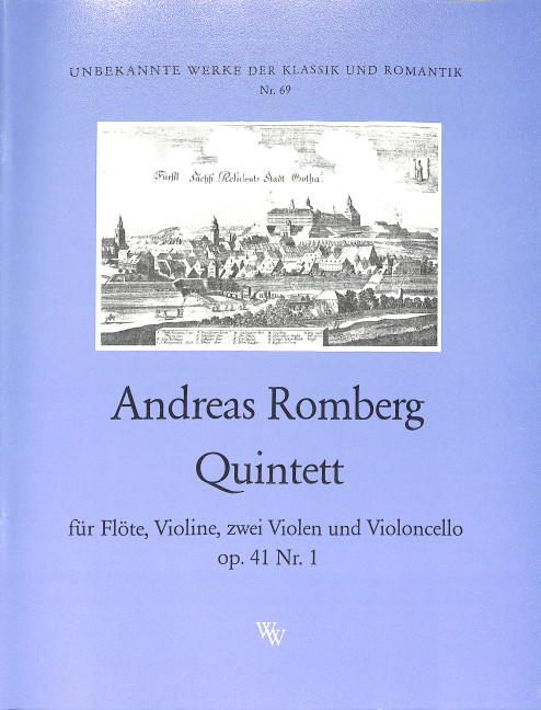 Quintett op.41,1 für Flöte, Violine,