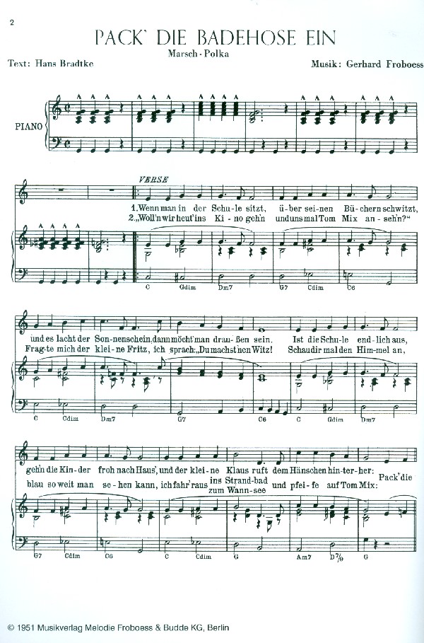 Pack die Badehose ein: