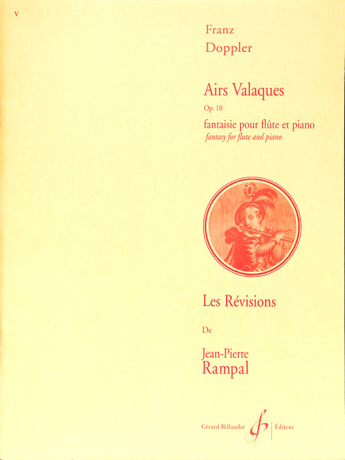 Airs valaques op.10 pour flute et