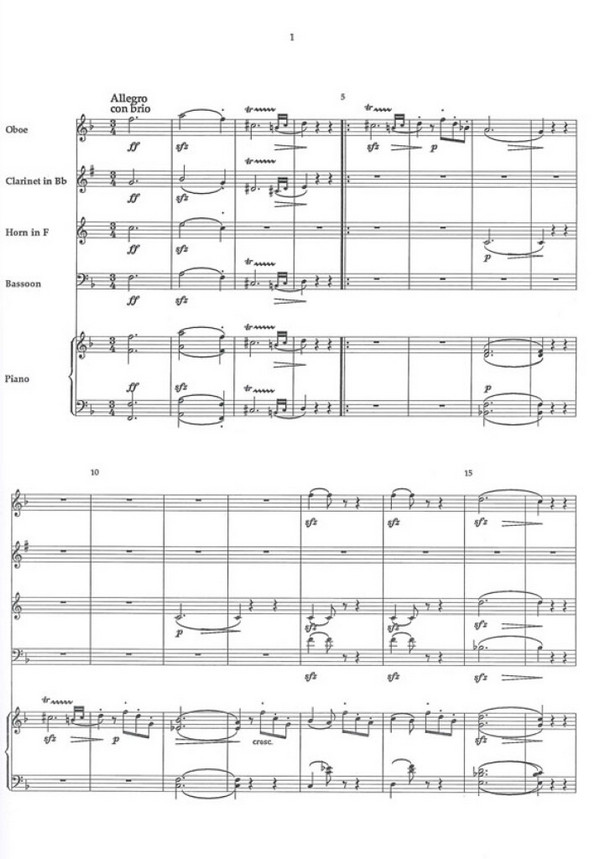 Quintet op.44 for oboe,