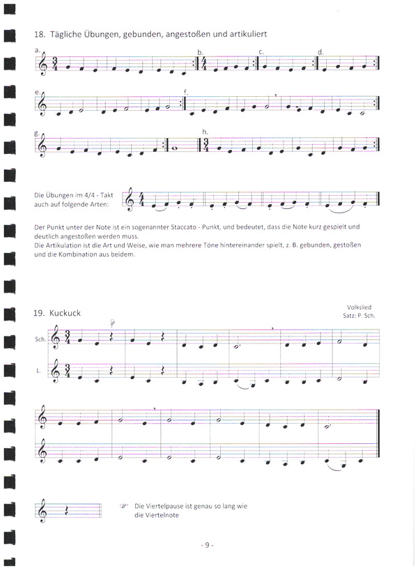 Schule für Klarinette Band 1 - für den Anfang