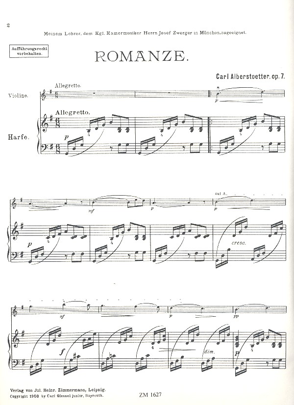 Romanze op.7