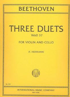 3 Duets WoO37
