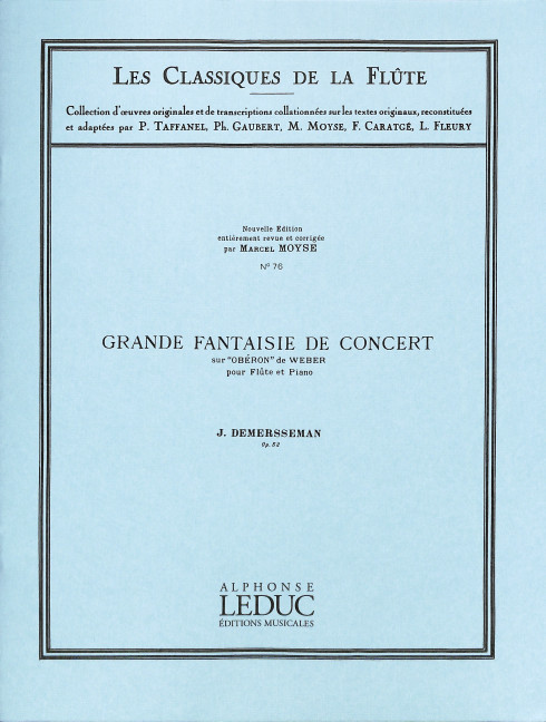 Grande fantaisie de concert sur Oberon de Weber