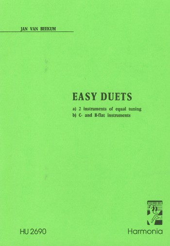 Easy Duets for 2 instruments of equal
