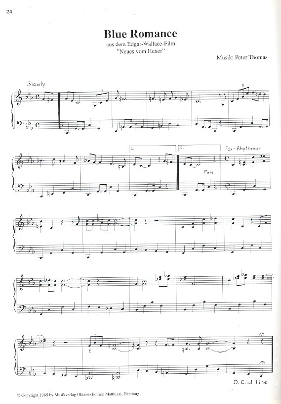 Filmmusik von Peter Thomas: