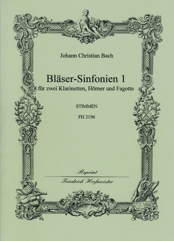 Bläser-Sinfonien Band 1 für 2 Klarinetten,