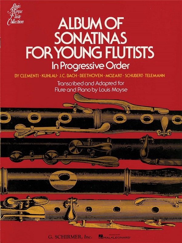 Album of Sonatinas for young flutists