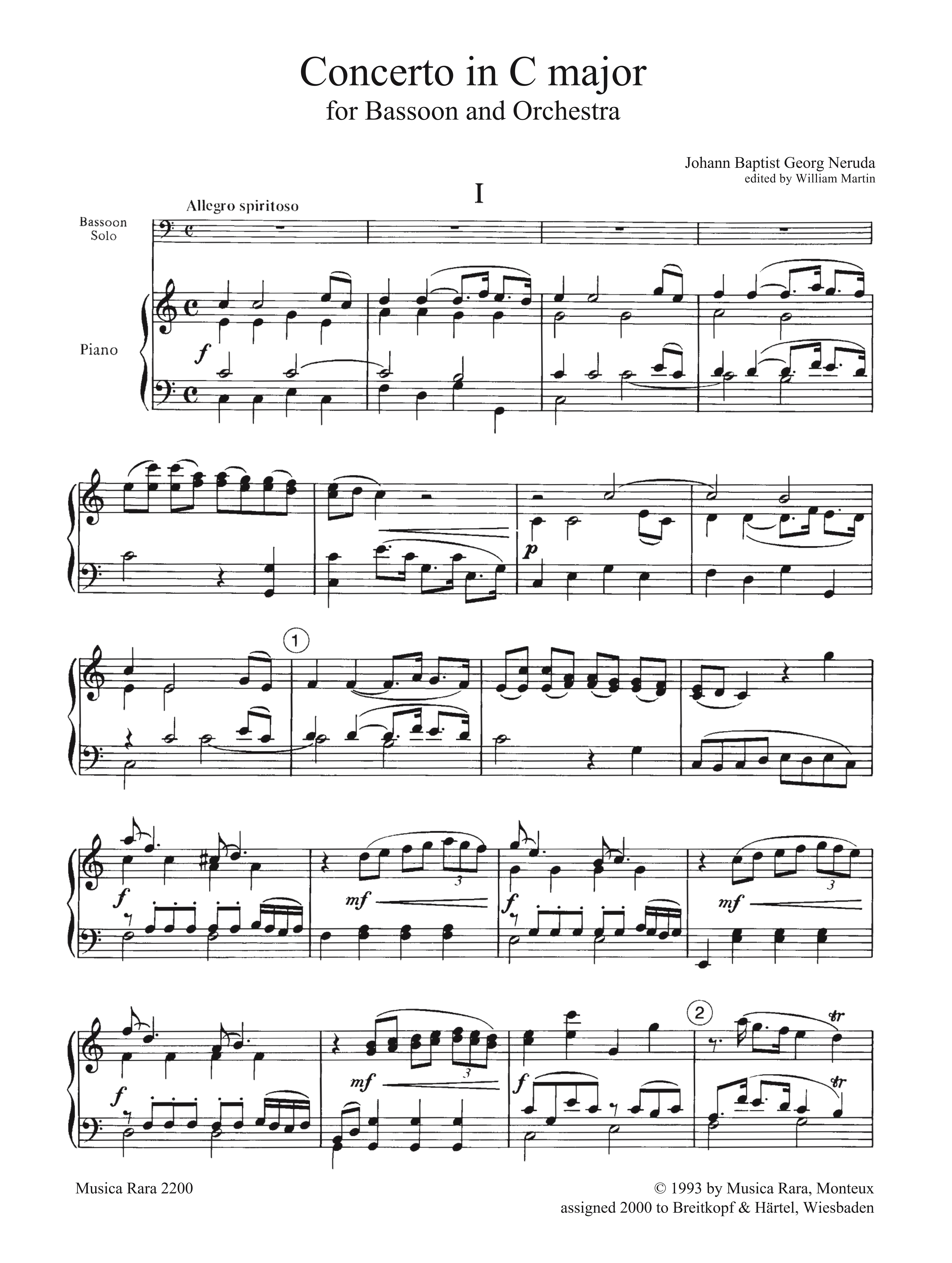 Concerto C major