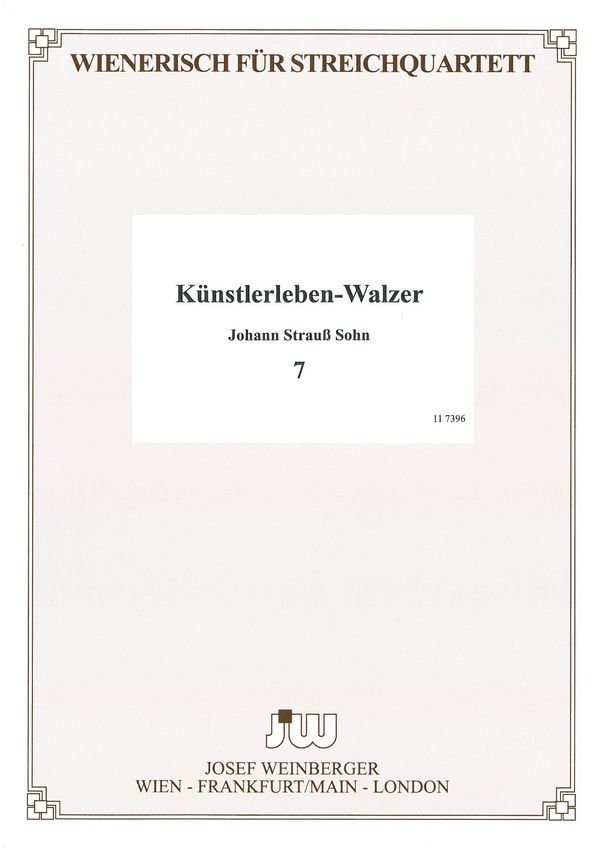 Künstlerleben-Walzer op.316