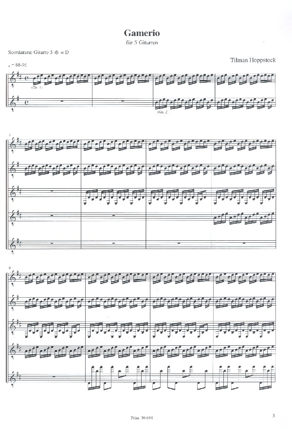 Gamerio - Ein Minmal-Rhythmus-Stück