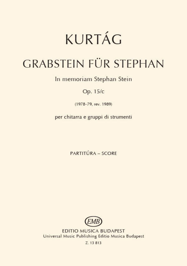 Grabstein für Stephan op.15