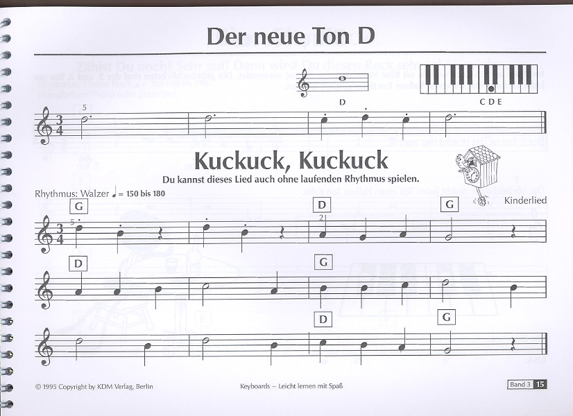 Keyboards Band 3 Leicht