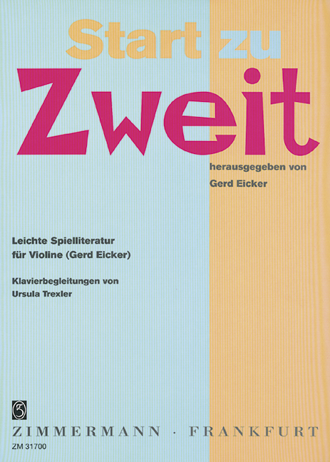 Start zu zweit - Leichte Spielliteratur