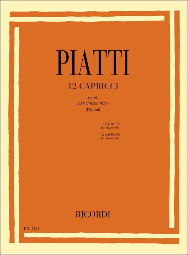 12 Capricci op.25