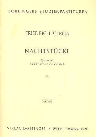 Nachtstücke für 2 Violinen, Viola und