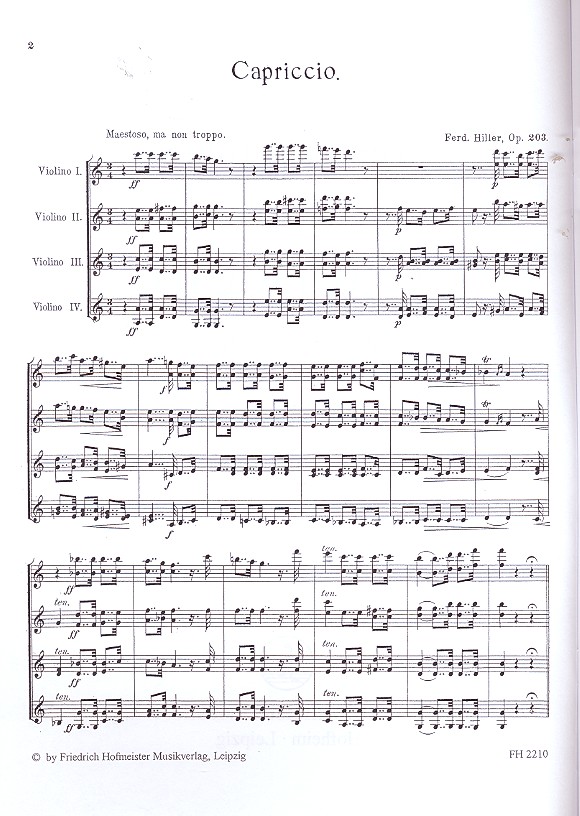 Capriccio op.203 