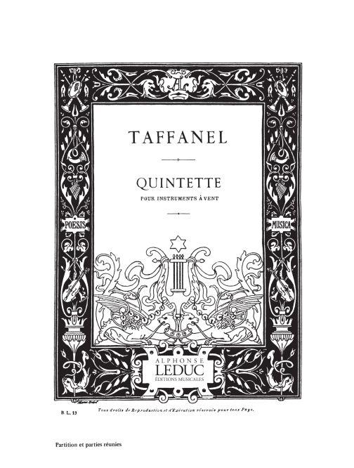Quintette pour instruments à vent