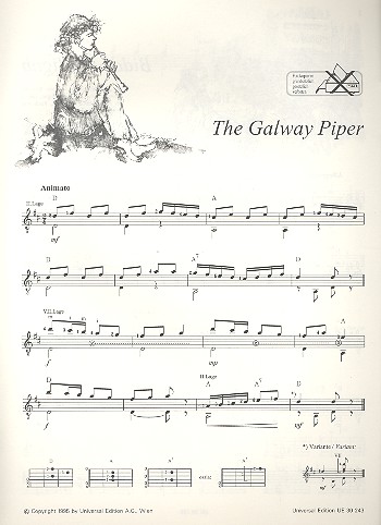 The minstrel Boy Irische Lieder