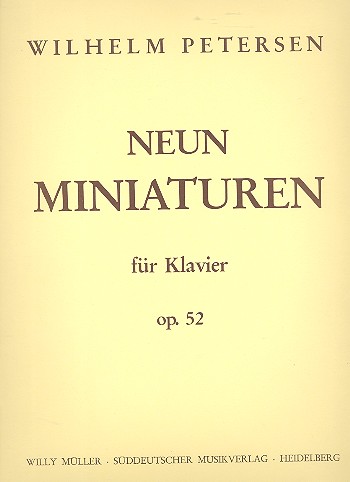 9 Miniaturen op.52
