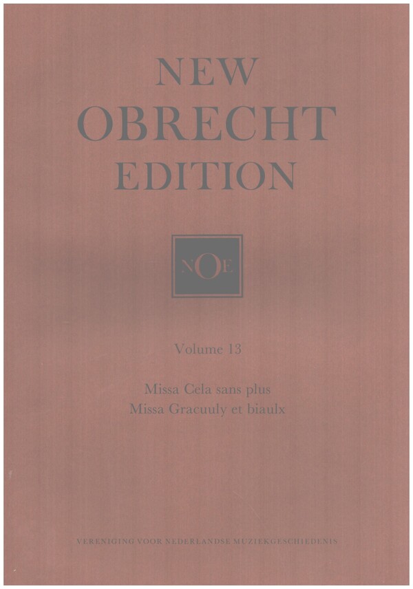 New Obrecht Edition Vol.13