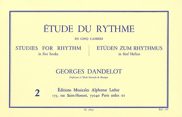 Etude du rythme vol.2