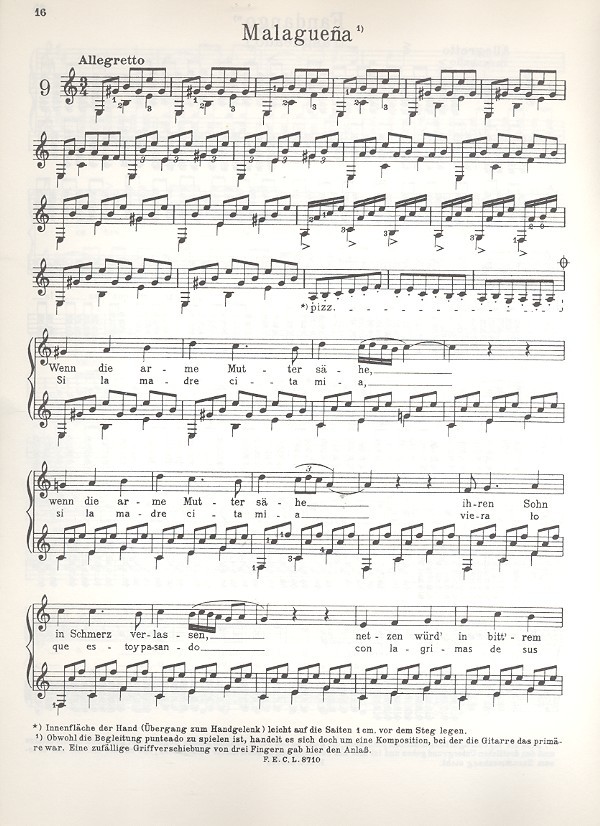 Spanische Lieder