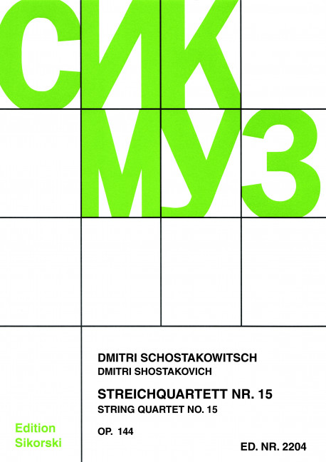 Streichquartett Nr.15 op.144