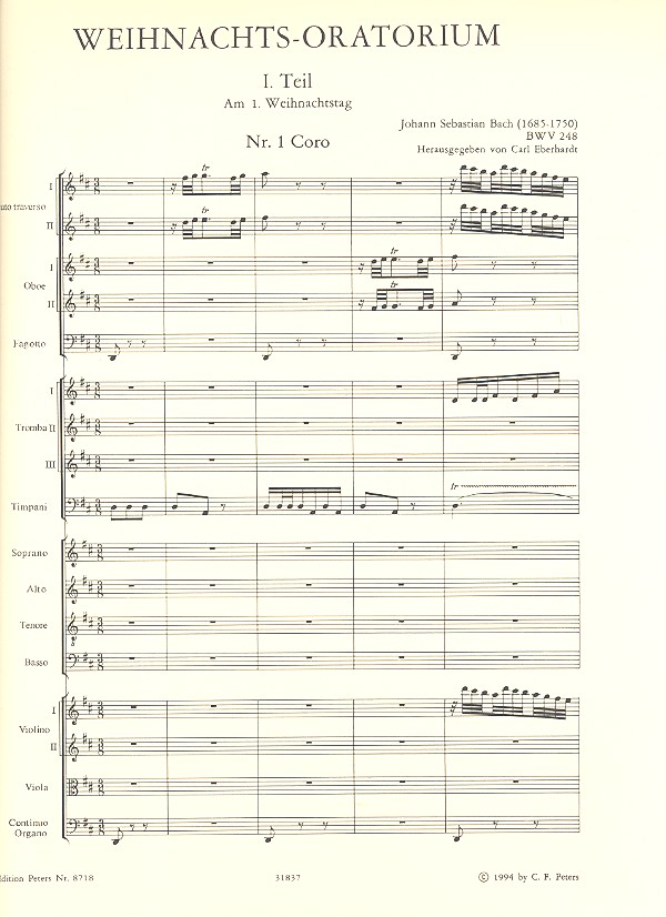 Weihnachtsoratorium BWV248