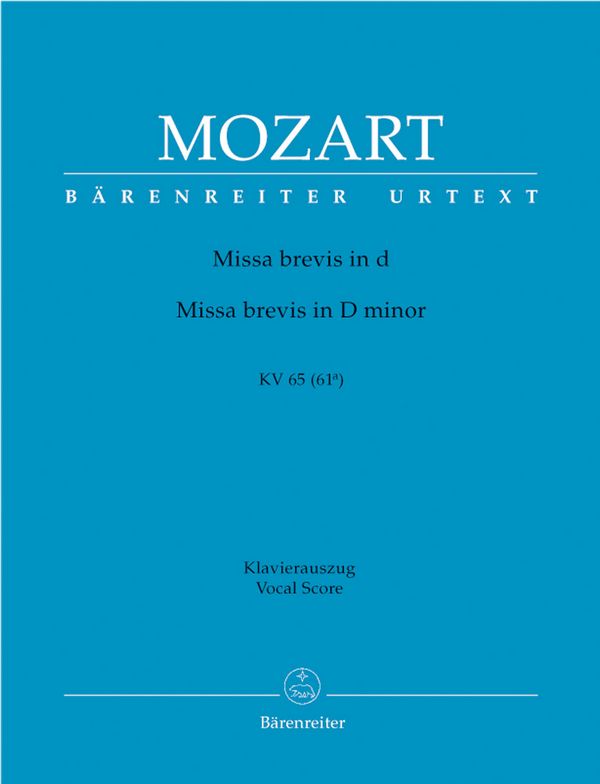 Missa brevis d-Moll KV65