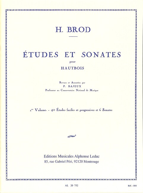 Etudes et sonates vol.1 40 études