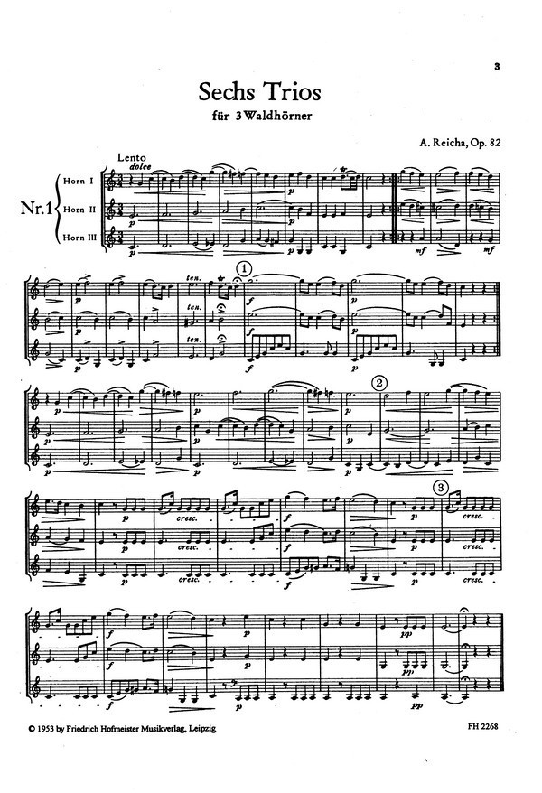 6 Trios op.82