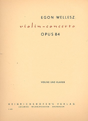 Violin-Concerto op.84