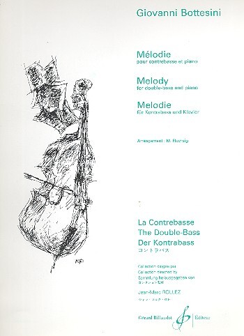 Mélodie pour contrebasse et piano