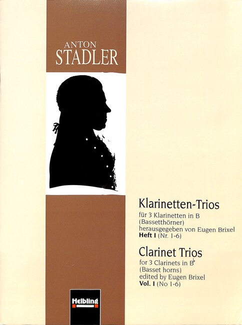 Klarinettentrios Band 1 (Nr.1-3)