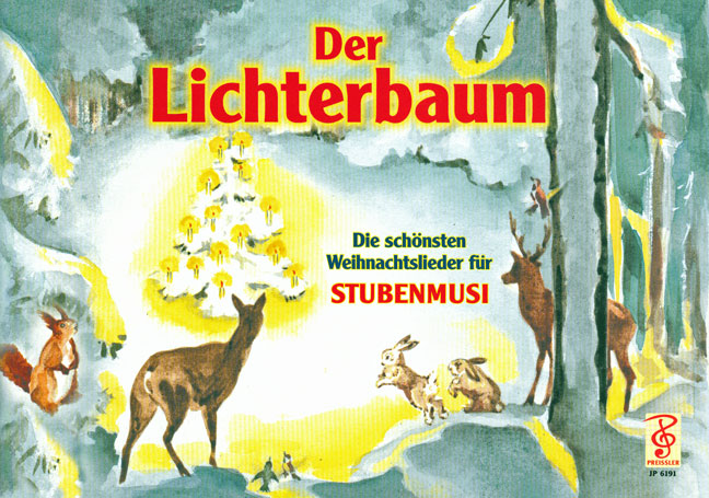 Der Lichterbaum für Stubenmusik