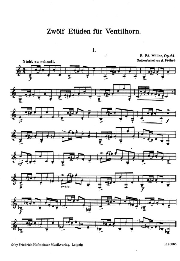Etüden op.64 Band 2 