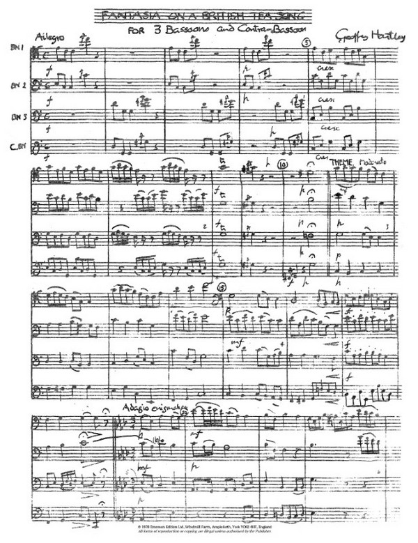 Fantasia on a British Tea Song