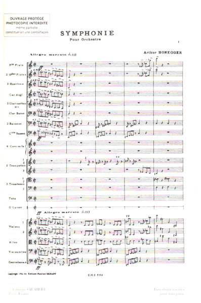 Symphonie ut majeur no.1