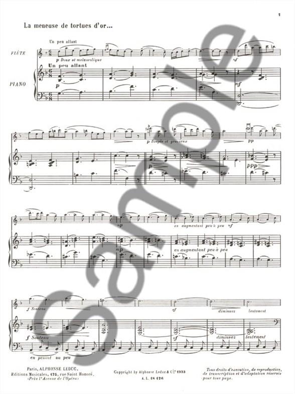 Histoires pour flûte et piano