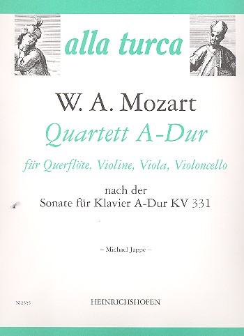 Quartett a-Dur nach der Sonate KV331