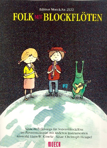 Folk mit Blockflöten