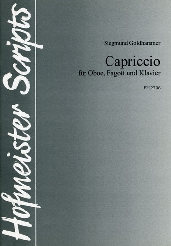 Capriccio für, Oboe, Fagott und Klavier