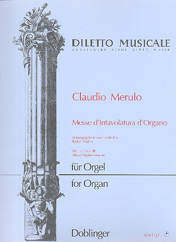 MESSE D'INTAVOLATURA