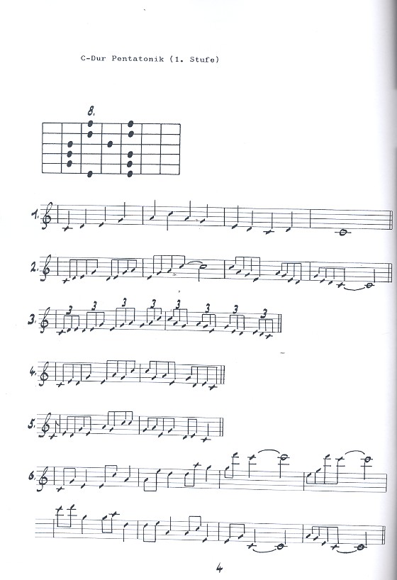 Improvisationsübungen -Pentatonik-