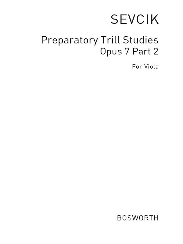 Preparatory Trill Studies in the
