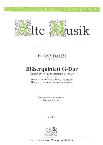 Quintett G-Dur op.67,1