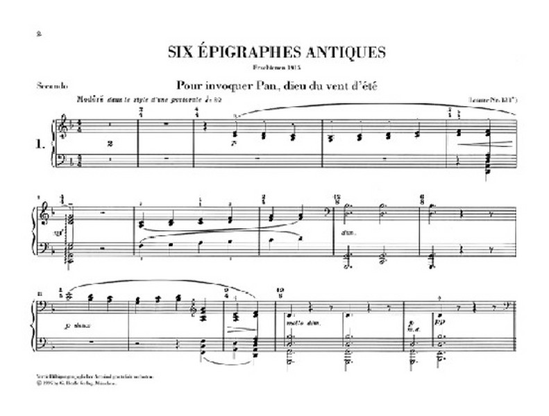 6 Epigraphes antiques