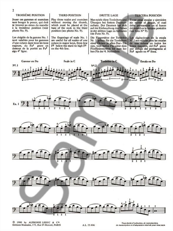 Nouvelle technique de la contrebasse